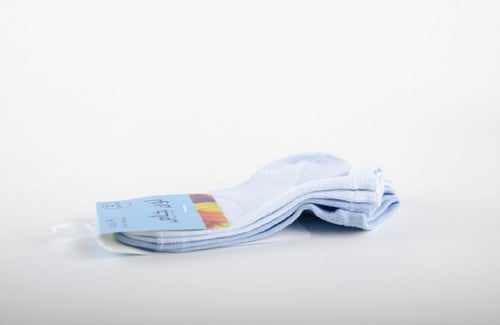 جورب سادة أطفال ألوان