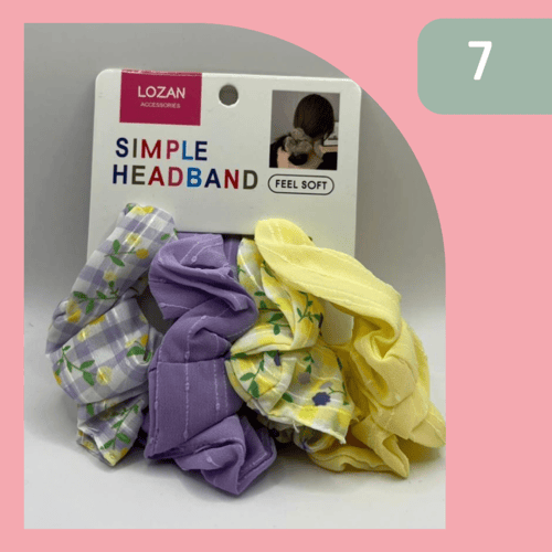 ربطة شعر مخمل