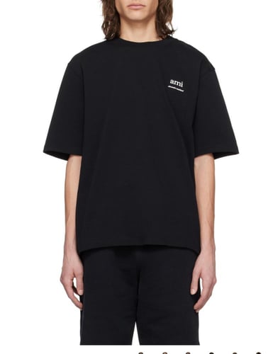 Ami Paris Black T-shirt
