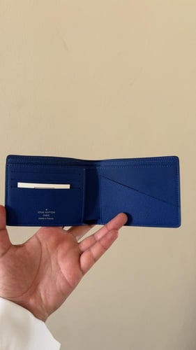 Louis Vuitton Multiple Wallet Navy Blue