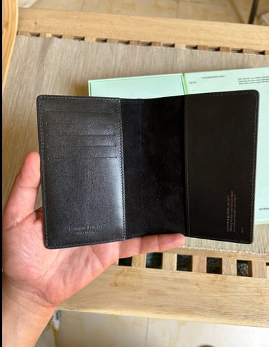 Off-white cover passport