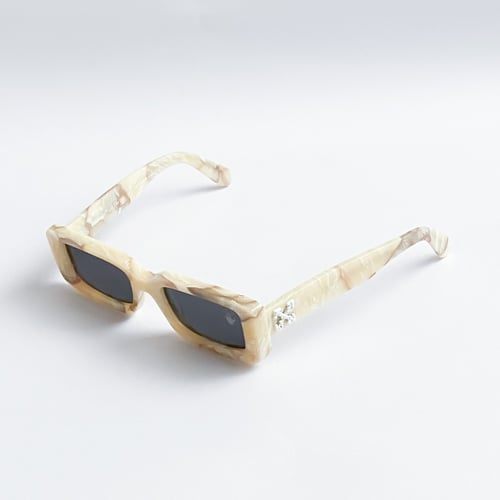 Off-white Yellow Marble