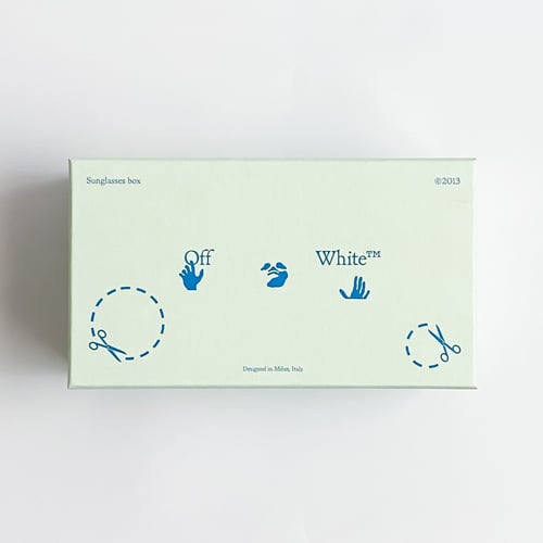 Off-white Sunglasses Rectangle