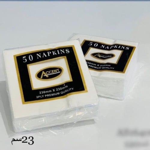 مناديل مربعة 50 قطعة