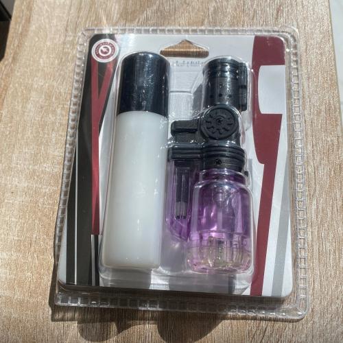 ولاعة صغيرة مع غاز احتياطي