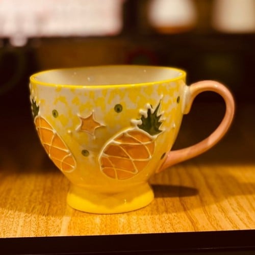 كوب الفاكهة ( أناناس)