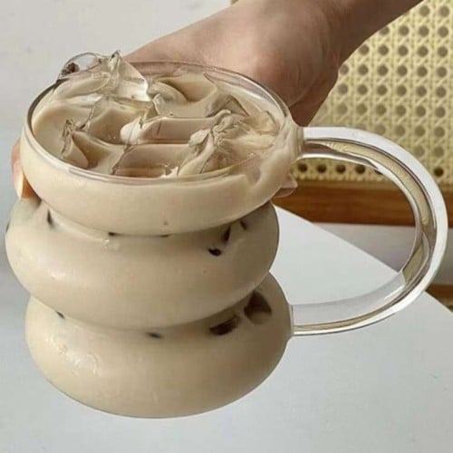 كوب حلقات زجاجي