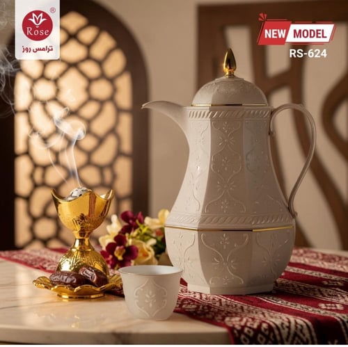 ترمس روز شاي وقهوة موديل 624 1 لتر