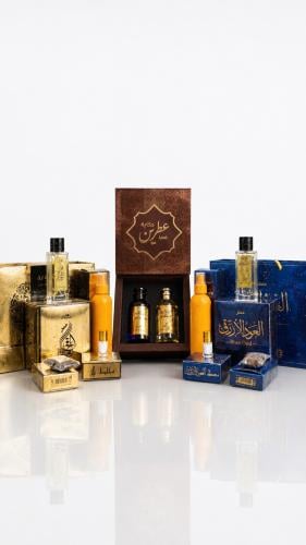 عرض الثلاث بكجات حكاية في عطرين + بكج العود الازرق...