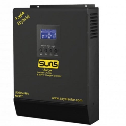 محول طاقة 3000 واط 60 امبير MPPT شاحن 24 فولت