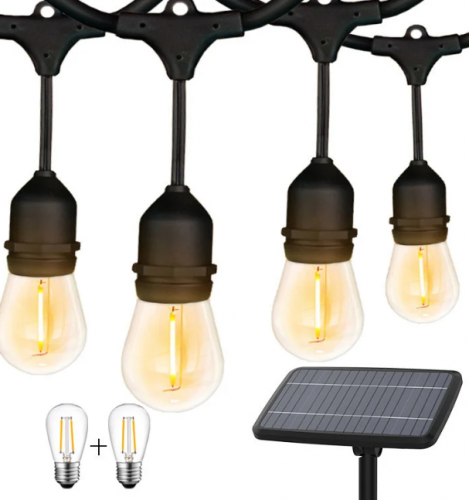 مجموعة مصابيح تعمل بالطاقة الشمسية دون الحاجة للكه...
