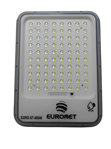 الجودة في كشاف طاقة شمسية رمادي 800W - EURONET