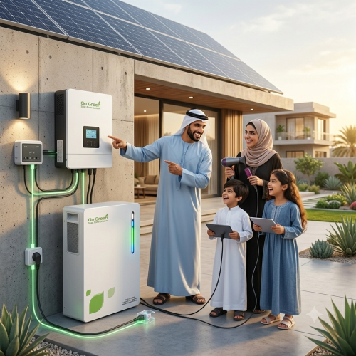 بطارية Go Green (10kWh) الليثيوم – قلعة طاقتك المس...