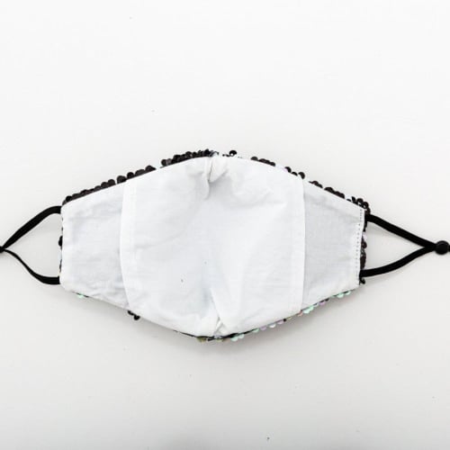 كمامة حفلات نجوم لامعة Party face mask shiny stars