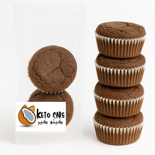 مافن الشوكولاته كيتو 2 قطعة