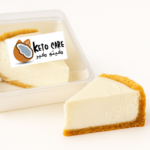 تشيز كيك كيتو-قطعة