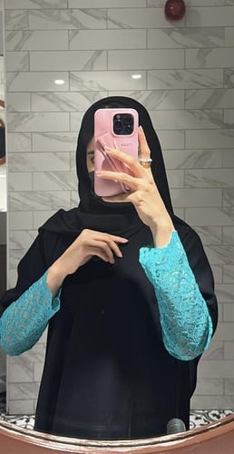 عباية دانتيل 001 عدة الوان