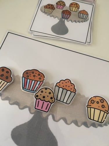 نشاط ترتيب الكعك