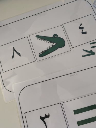 نشاط المقارنة بين الأعداد