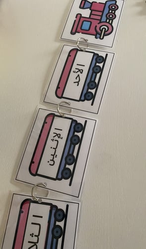 قطار أيام الأسبوع