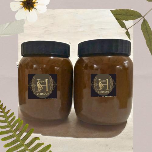 Two boxes of medicinal henna with germination and...