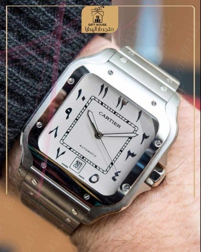 ساعة كارتير ارقام عربية