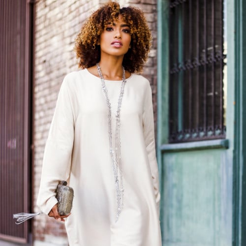 Classic Beige Dress