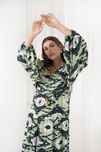 Printed summer dress