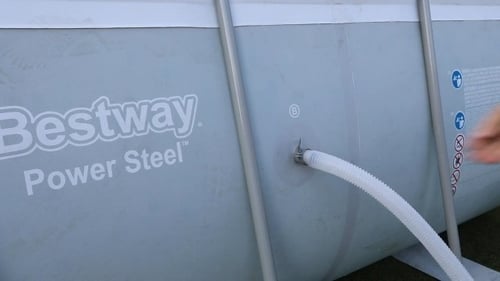 مسابح مائية بست واي +فلتر رملي و سلم و غطاء وعلبة...