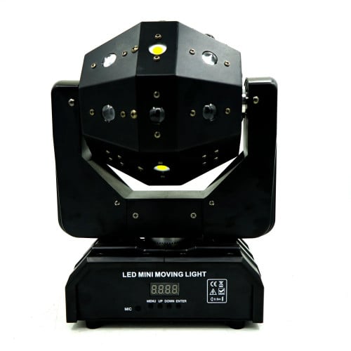 فلاش+اضائة ليزر حفلات 5 الوان led