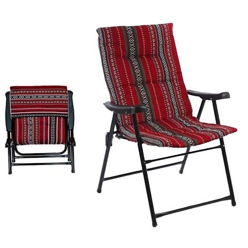 كرسي رحلات لباد قماش