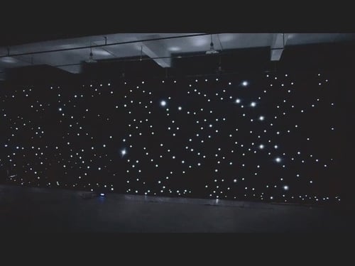 ستارة 3م×4م ابيض بديلة السقف روز