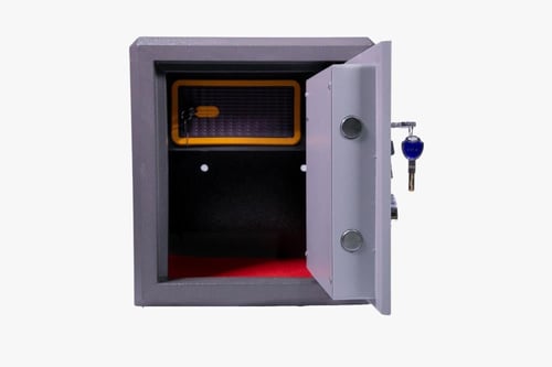 خزنة فولاذية رمز و مفتاح 50 كغ