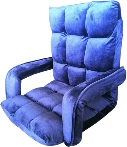 كرسي مخمل ارضي بدكاية