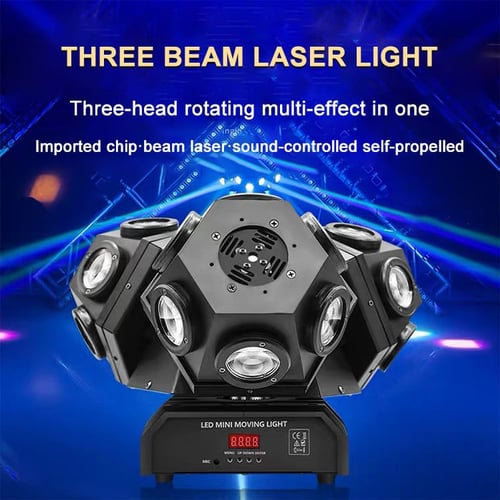 اضائة حفلات دبل هيد 18 عدسة led