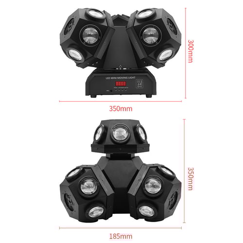 اضائة حفلات دبل هيد 18 عدسة led