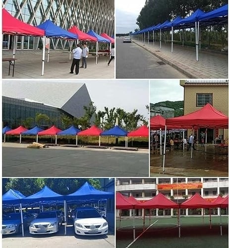 مظلة اعمدة بدون رواق نوع المنيوم 2متر *3متر