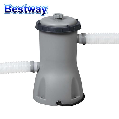 مسابح مائية بست واي +غطاء و فلتر و سلم عرض 4.57 مت...