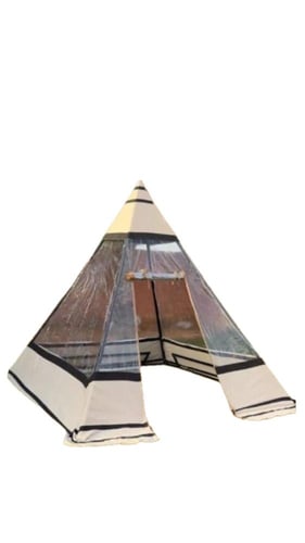 خيمه هرميه شامله الأثاث