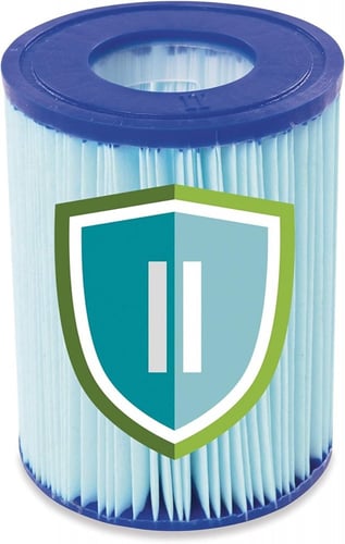 مسابح مائية بست واي+ فلتر رملي و سلم عرض 2.01 متر