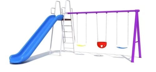 زحليقة حدائق حدائق حجم كبير