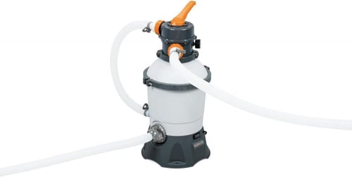 مسابح مائية بست واي+ فلتر رملي و سلم عرض 2.01 متر