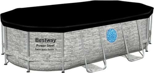 مسابح مائية بست واي +غطاء و فلتر و سلم عرض 2.5 متر