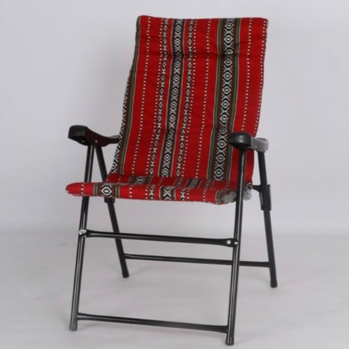 كرسي رحلات لباد قماش