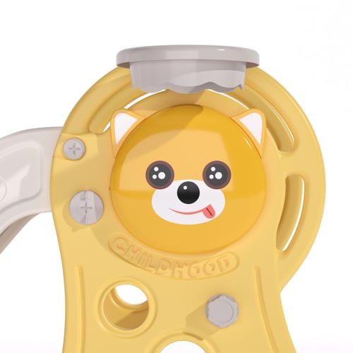 زحليقة للأطفال الصغار مع حلقة كرة السلة للأماكن ال...