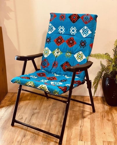 كرسي رحلات قماش شعبي