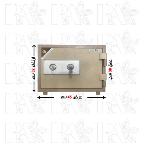 خزنه الياسر الفولاذيه بوزن 45 كيلو