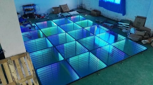 ارضية استيدج 4 قطع ثلاثية الابعاد 3D