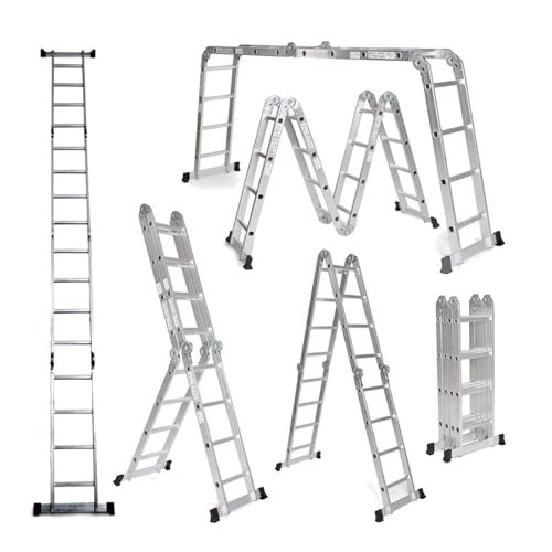 سلم المنيوم قابل للطي 8درجة 2 متر