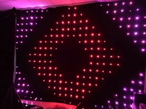 ستارة 3م×2م حساس صوت و تلقائي متعددة الاشكال